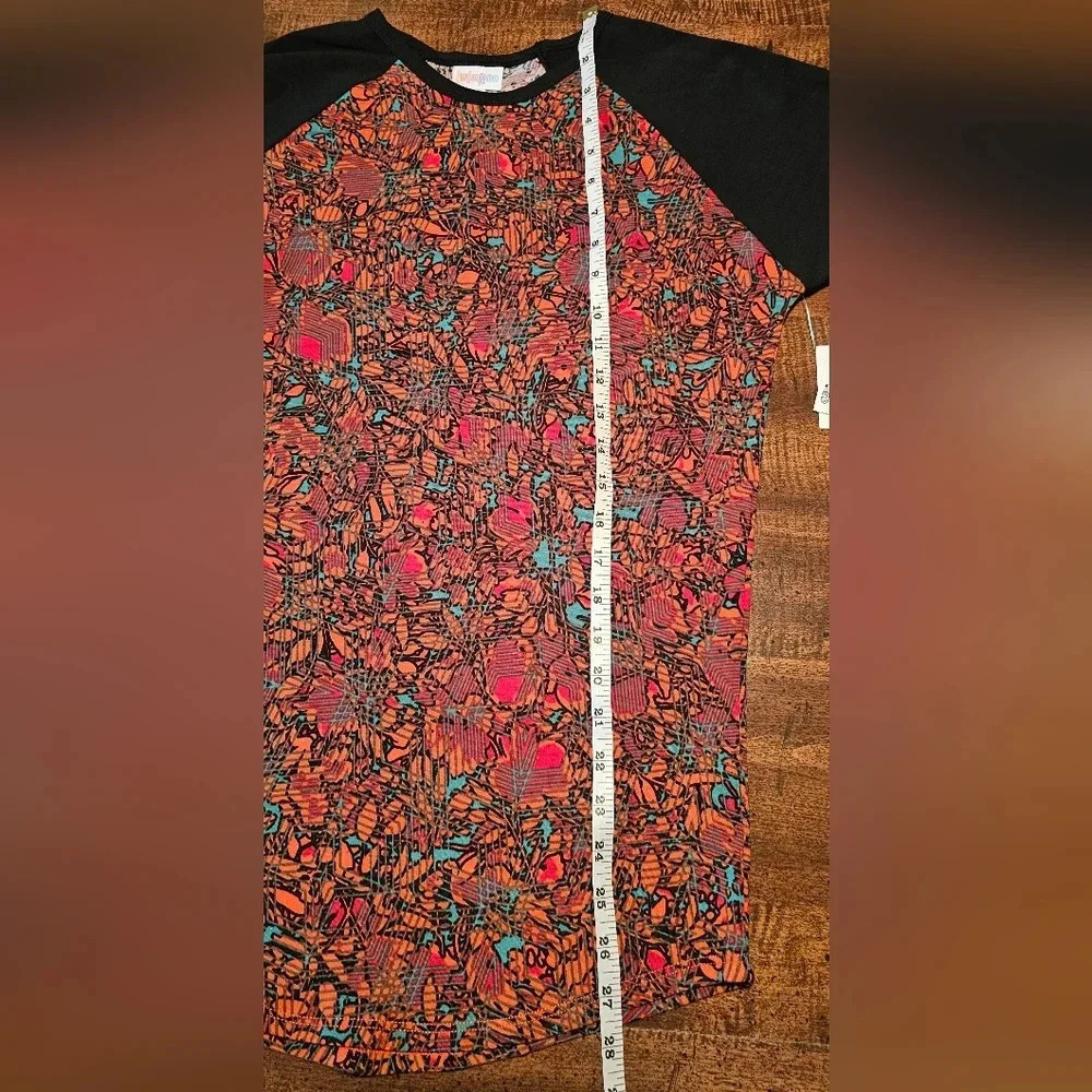 LuLaRoe Women's Randy 3/4 Raglan Sleeve T-Shirt SZ XS Soft Stretch Fall Color - Picture 9 of 10